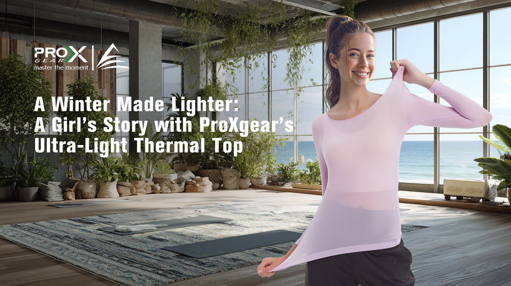 A Winter Made Lighter: A Girl’s Story with ProXgear’s Ultra-Light Thermal Top