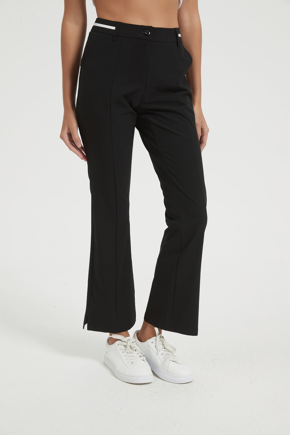 【flash sale】Womens Golf Pants with 4 Pockets 4-Way Stretch Lightweight All Season Pants for Women Work Casual